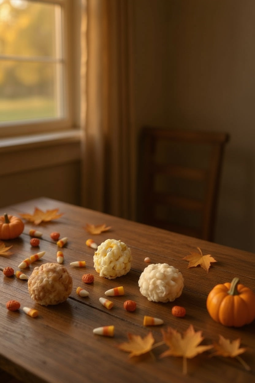 Popcorn Ball Candle – Retro Sweet Shop Collection