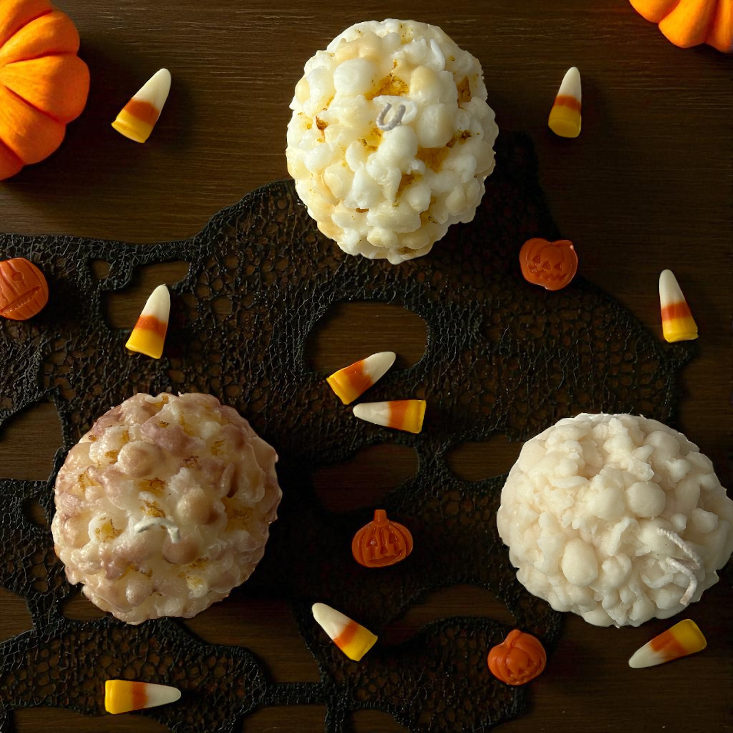 Popcorn Ball Candle – Retro Sweet Shop Collection