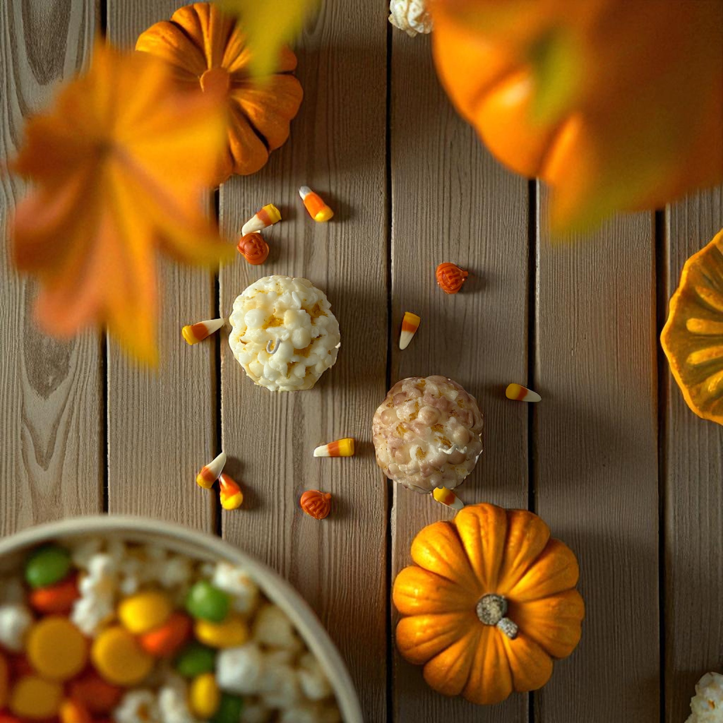 Popcorn Ball Candle – Retro Sweet Shop Collection