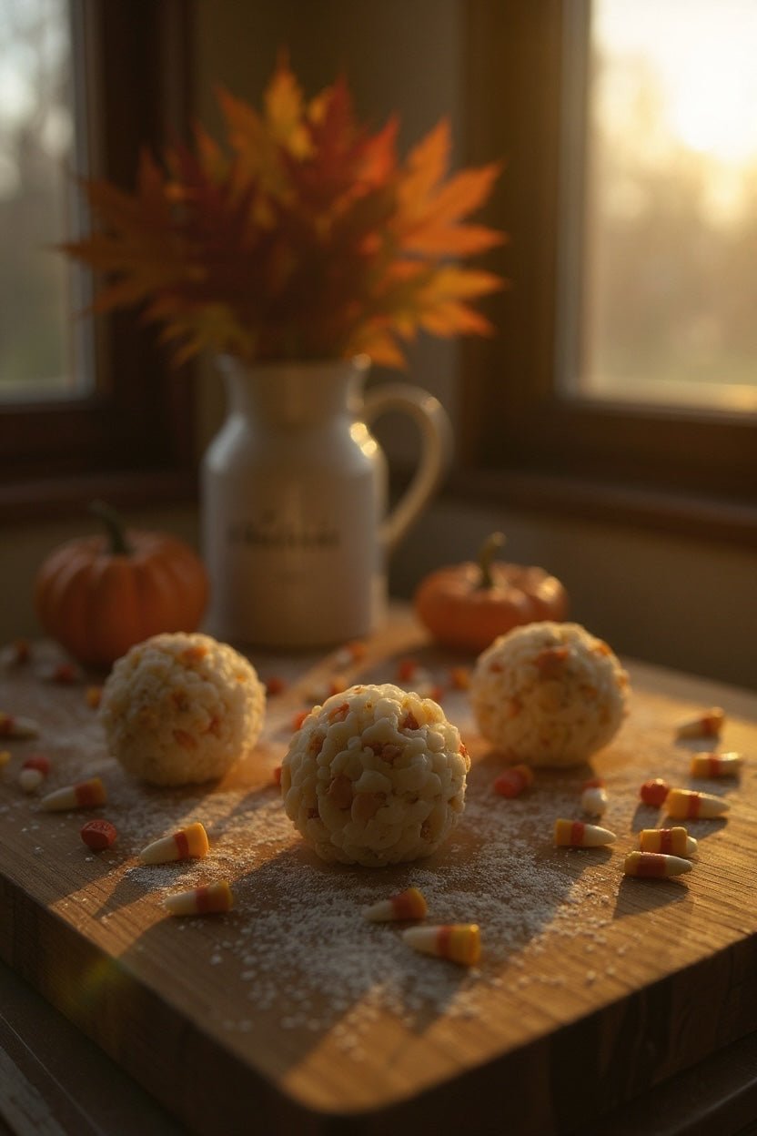 Popcorn Ball Candle – Retro Sweet Shop Collection