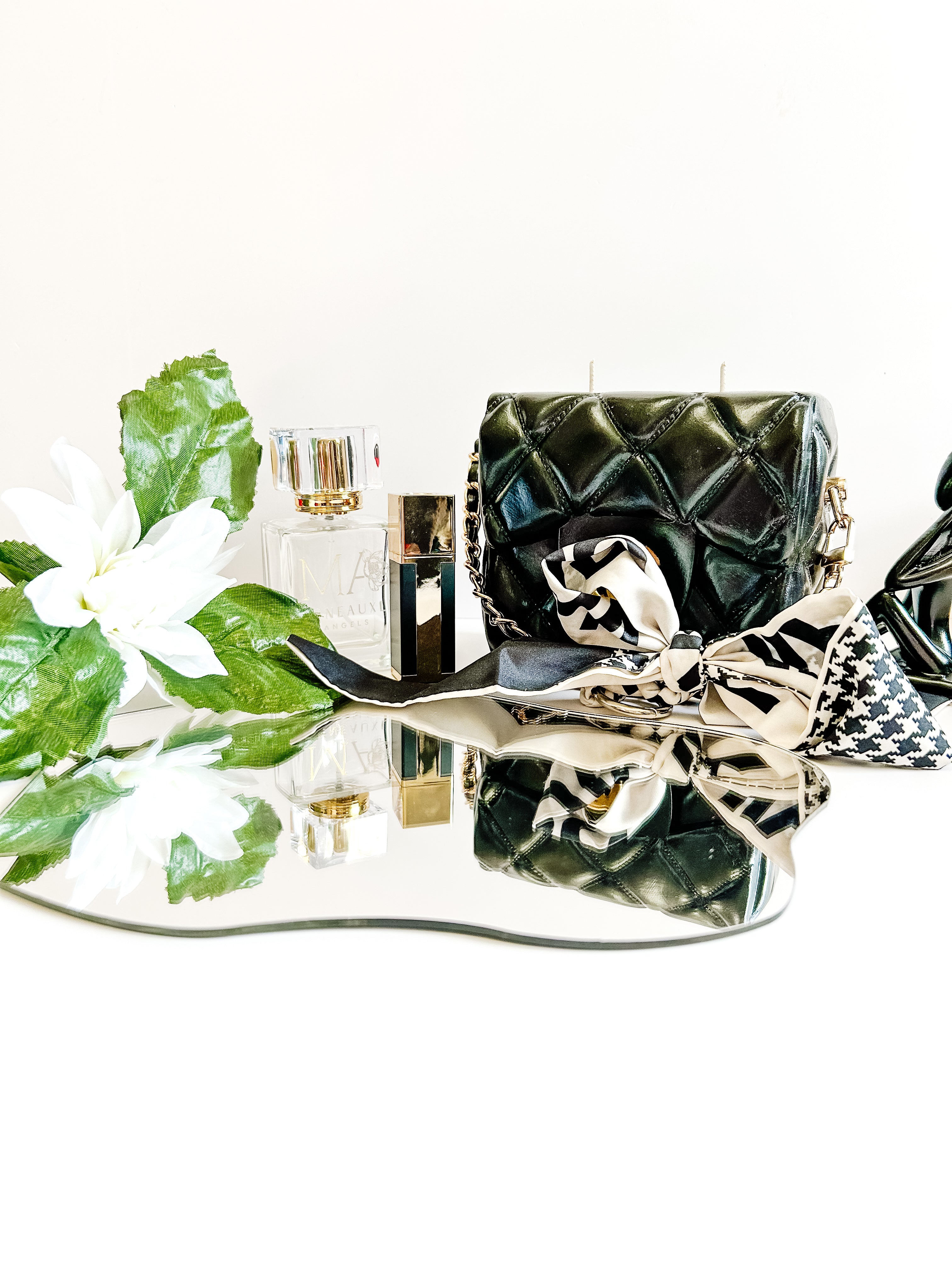 Luxury Designer Purse Handbag Candle
