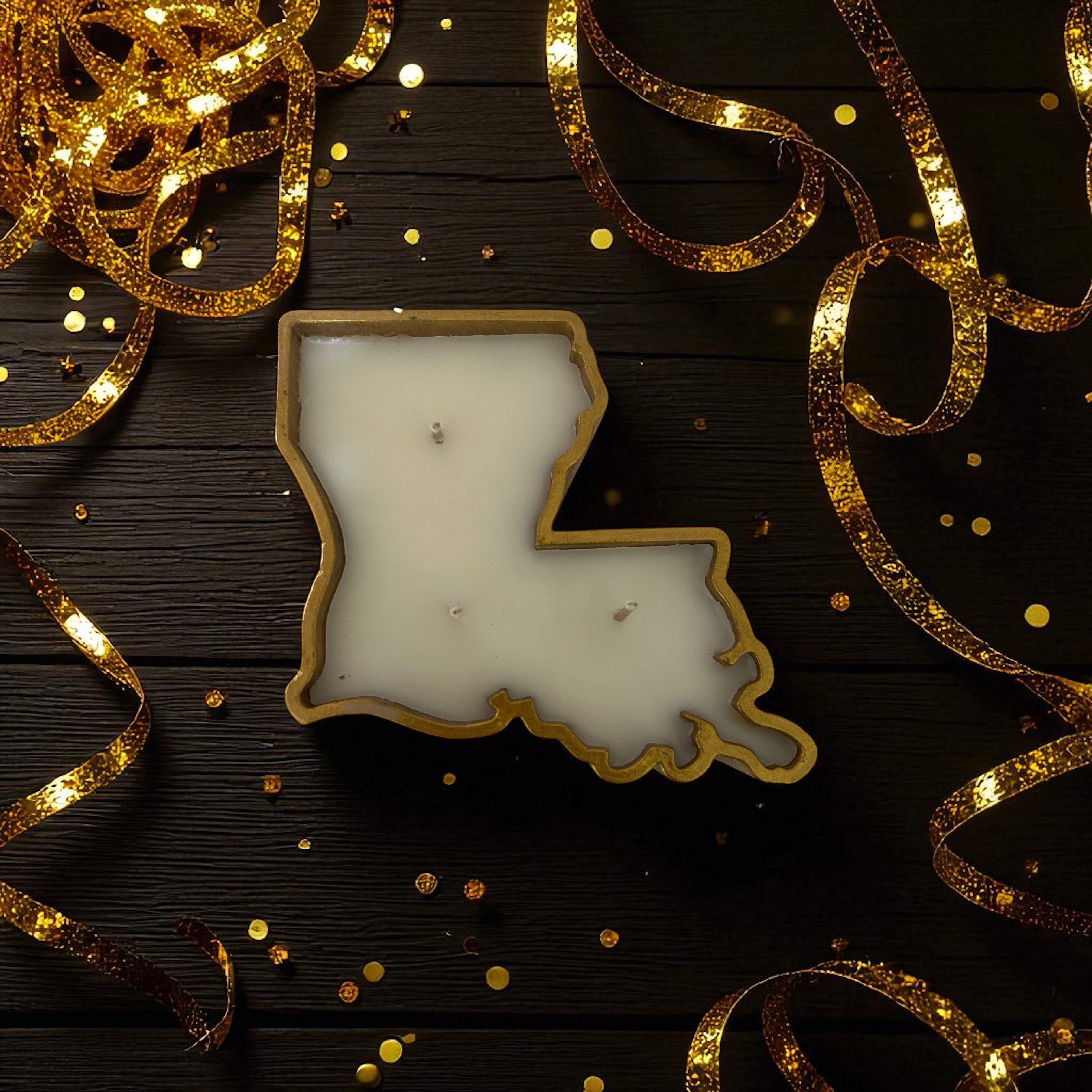Louisiana State Shaped Candles