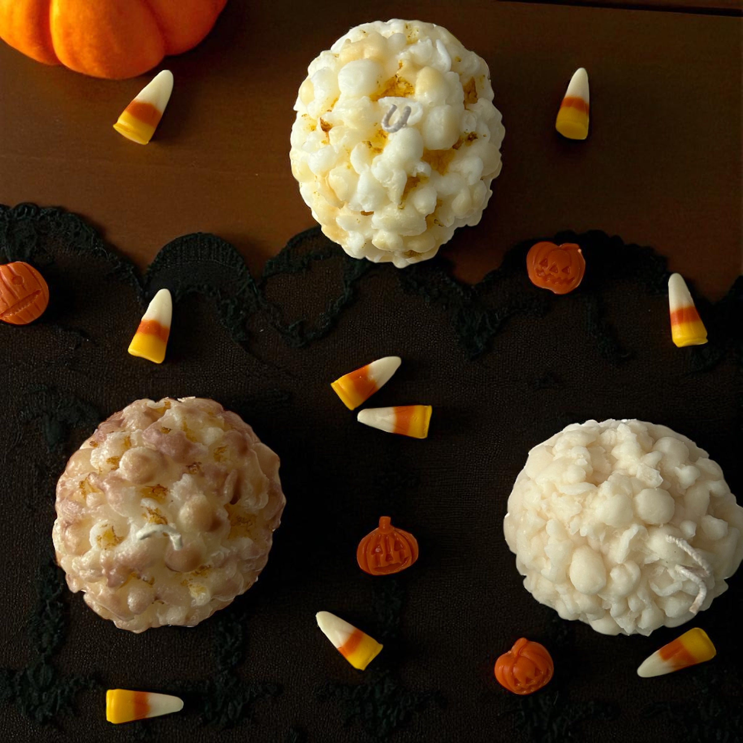 Popcorn Ball Candle – Retro Sweet Shop Collection