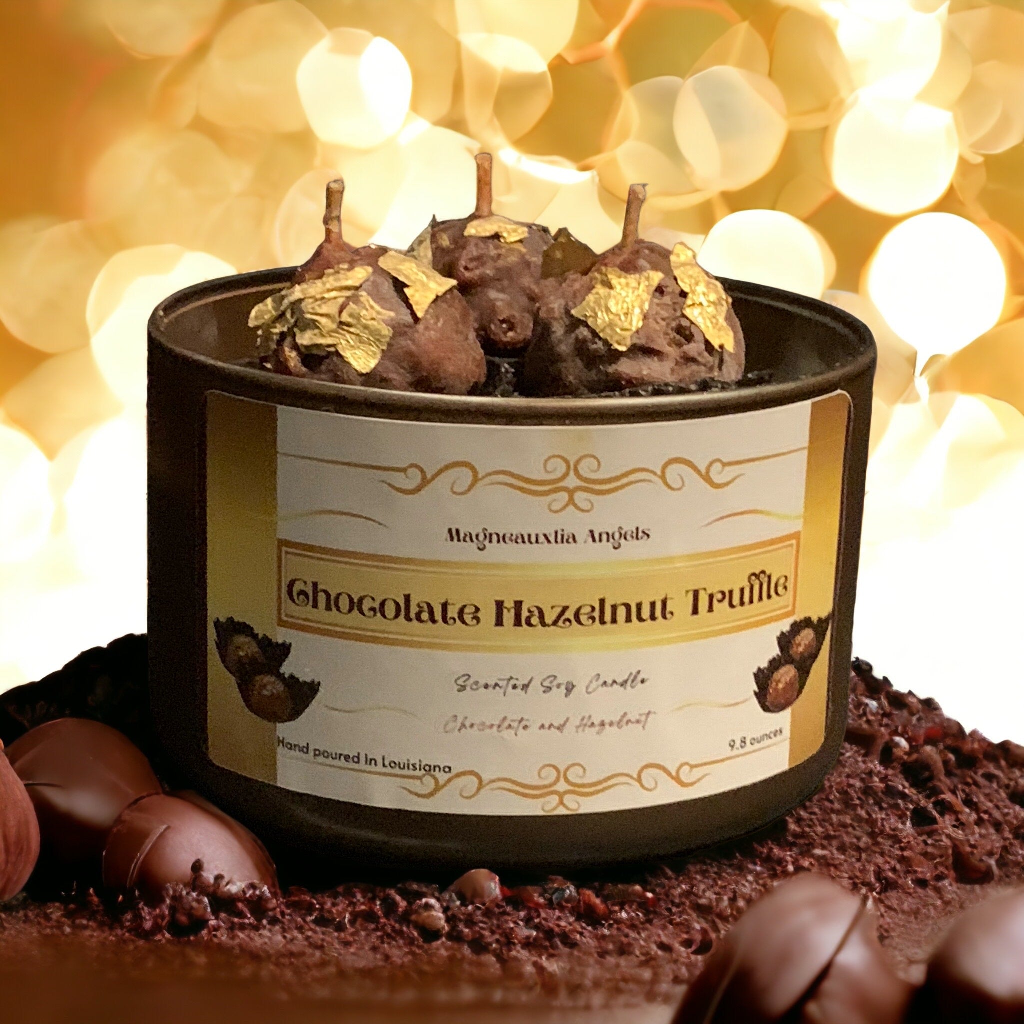 Chocolate Hazelnut Truffle candle