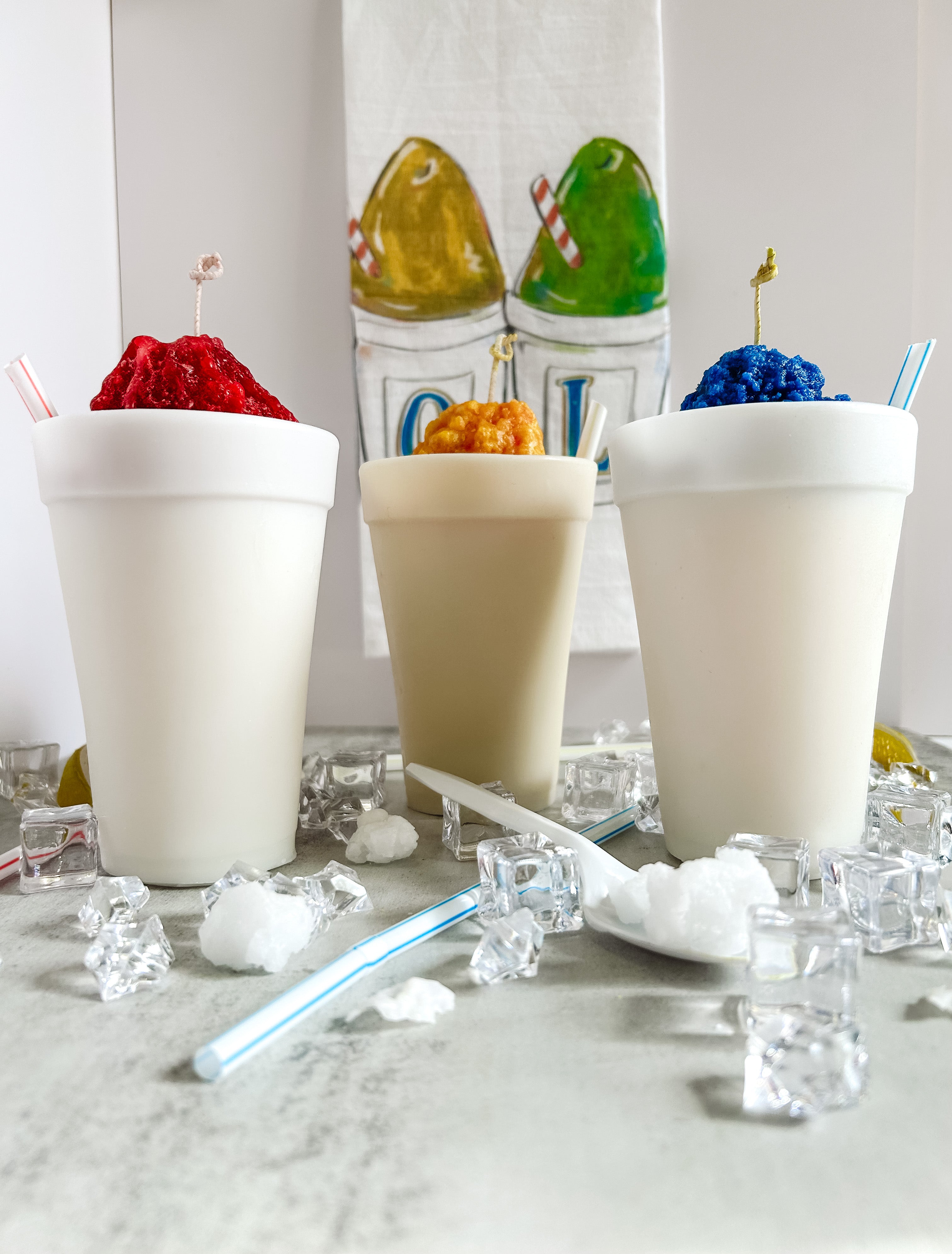 New Orleans Sno-Ball Novelty Candle