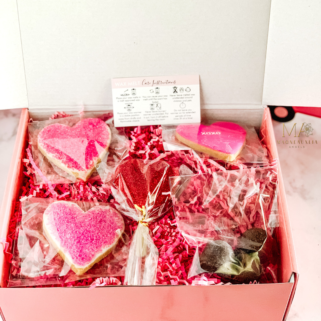 Valentines/Galentines day Wax Melt Gift Box